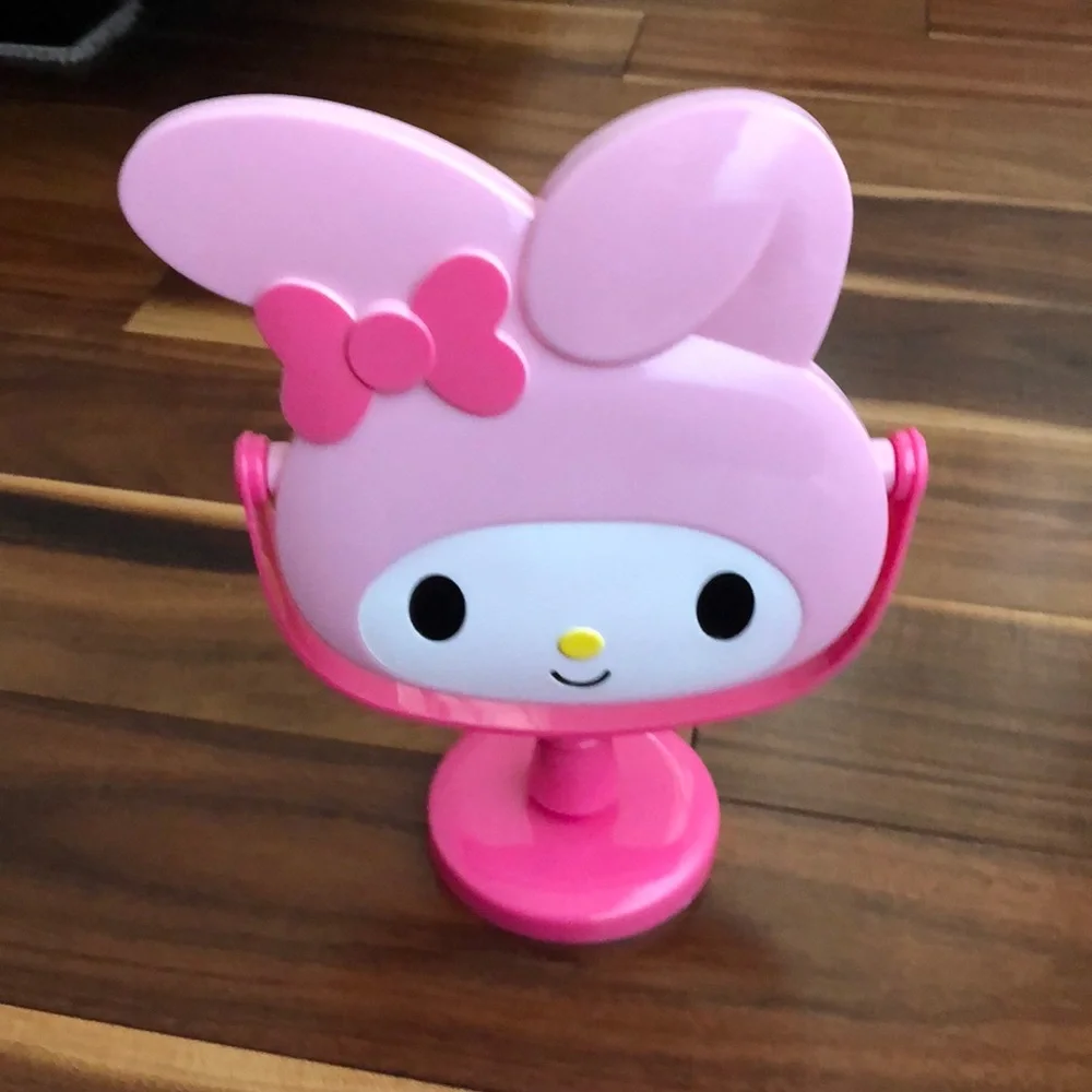 MY MELODY CHARACTER VANITY TOP PLASTIC MIRROR ADORABLE